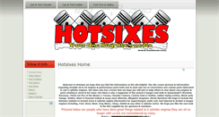 Desktop Screenshot of hotsixes.com